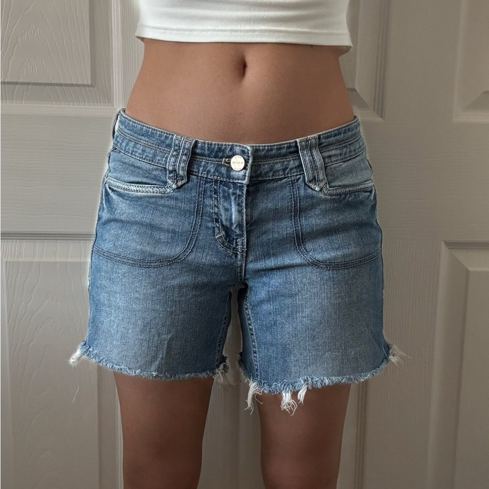 Low Waisted Jean Shorts